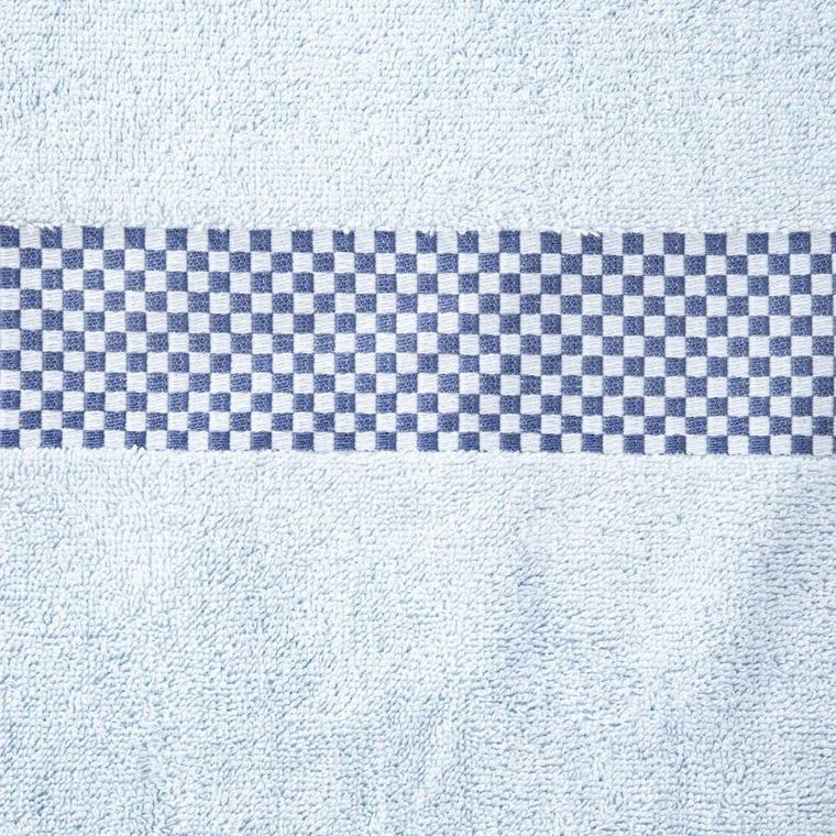 Homla, Tiva, ręcznik, z granatową kratką, 50-90 cm