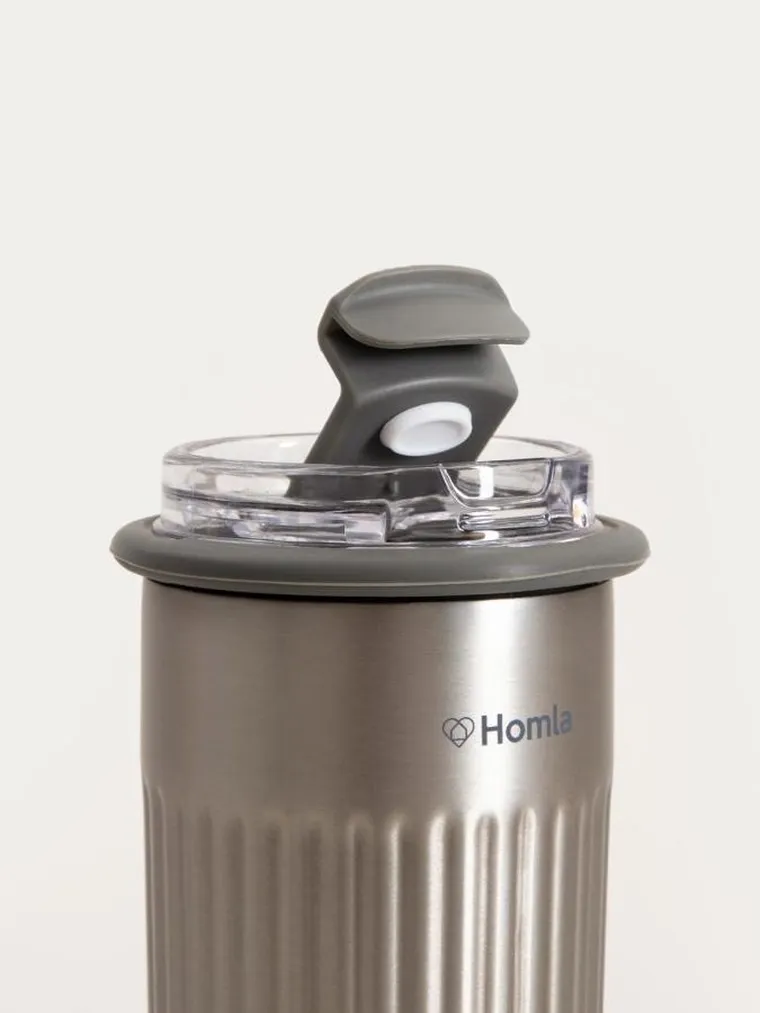 Homla, Toleo, kubek termiczny, srebrny, 0,5l