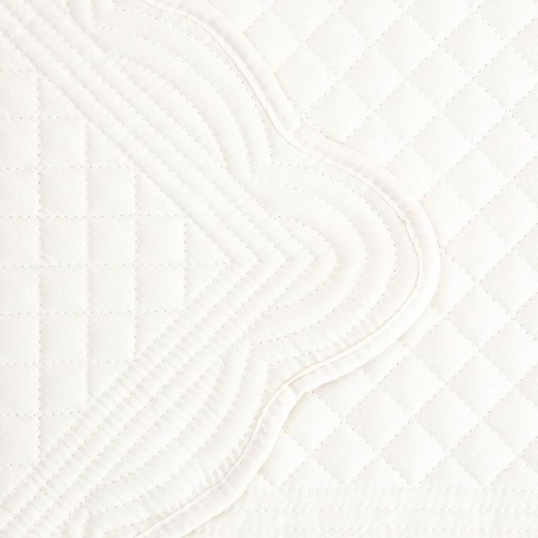 Homla, Vela, maty stołowe, ecru prostokątne z pikowaniem, 30-45 cm, 2 szt.