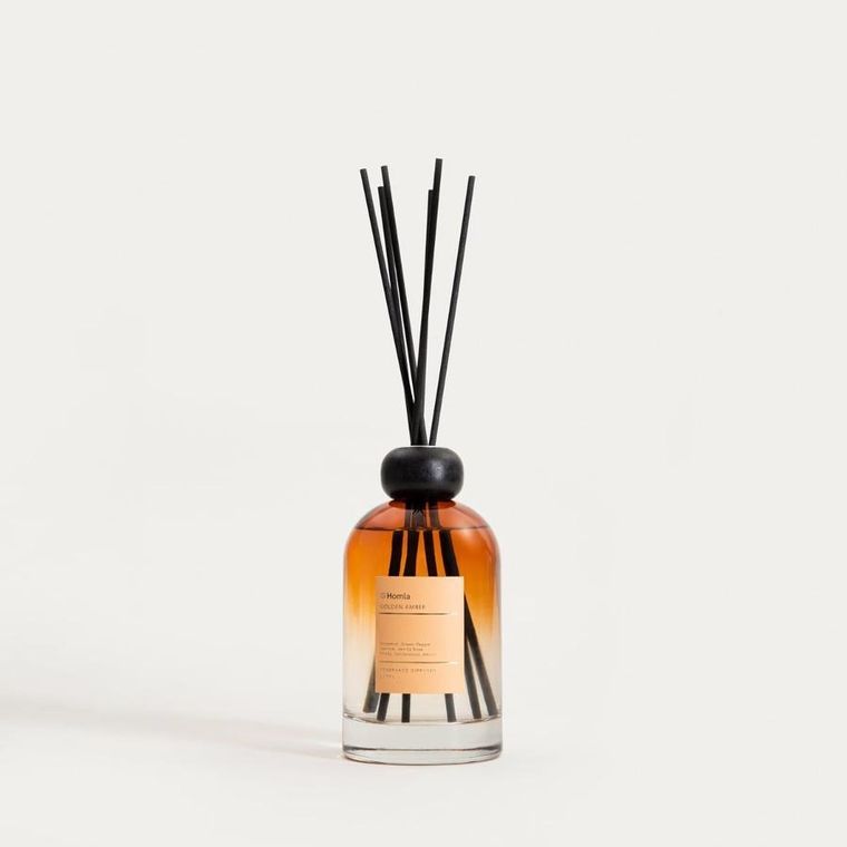 Homla, Veluma, dyfuzor zapachowy, Golden Amber, 500 ml
