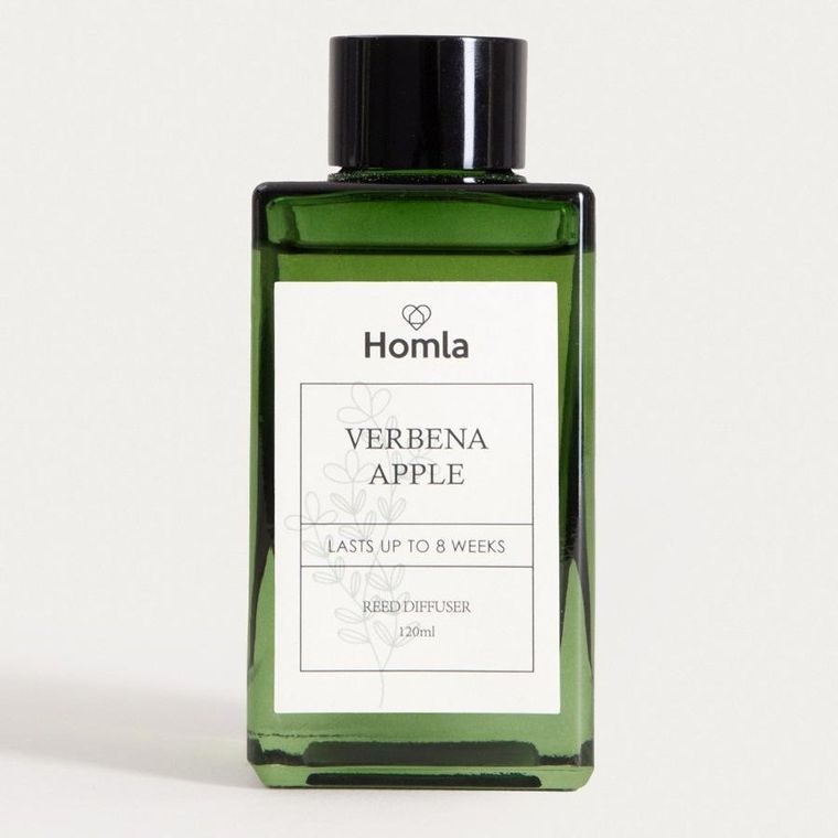 Homla, Verde, dyfuzor zapachowy, Verbena Apple, 120 ml