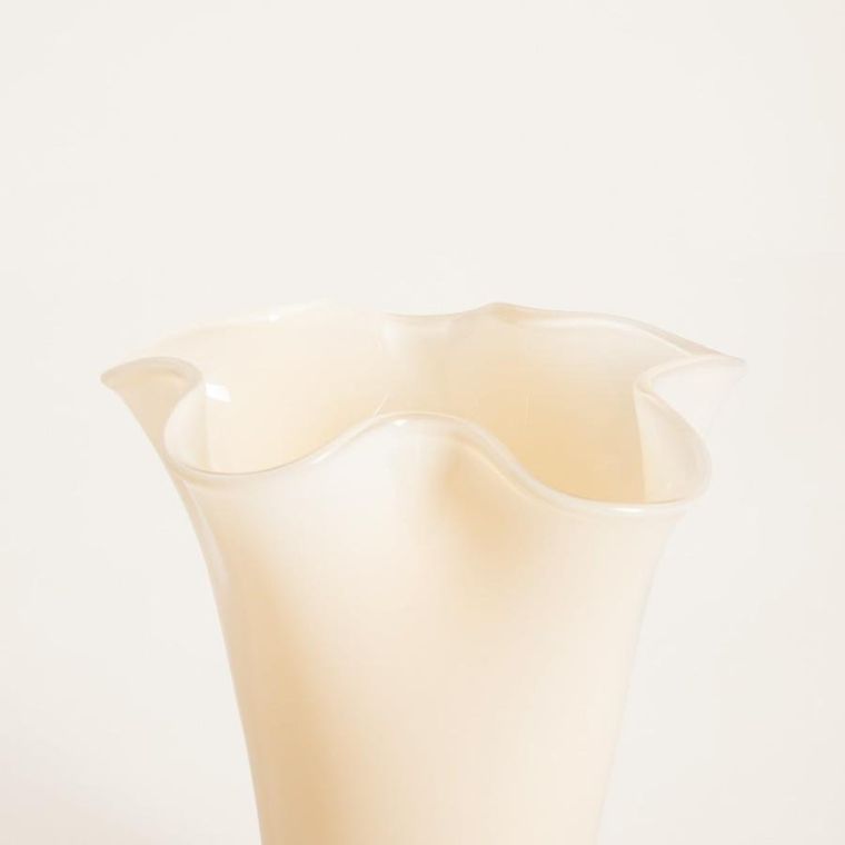 Homla, Veyora, wazon, szklany żółty, 20-20-20 cm