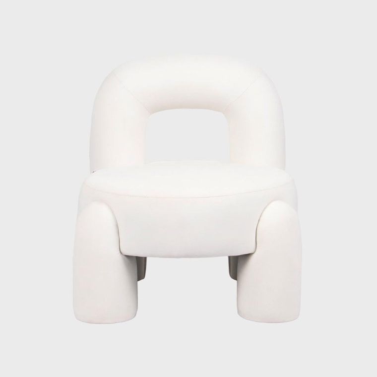 Homla, Viggo, fotel, ecru, 73-69-80 cm