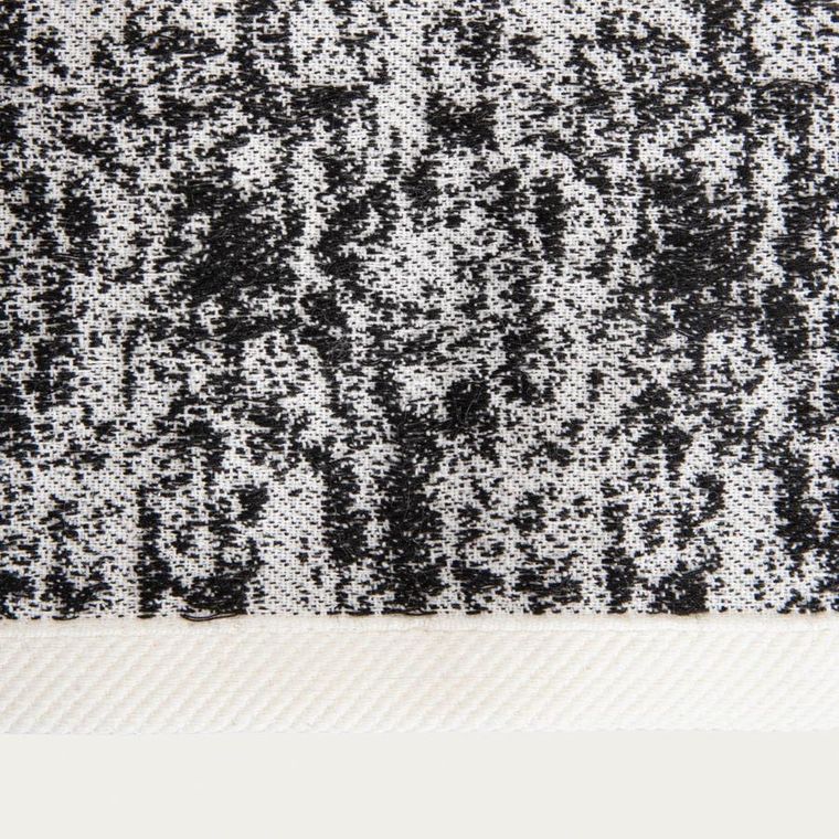 Homla, Viola, ręcznik, biało-czarny, 70-130 cm