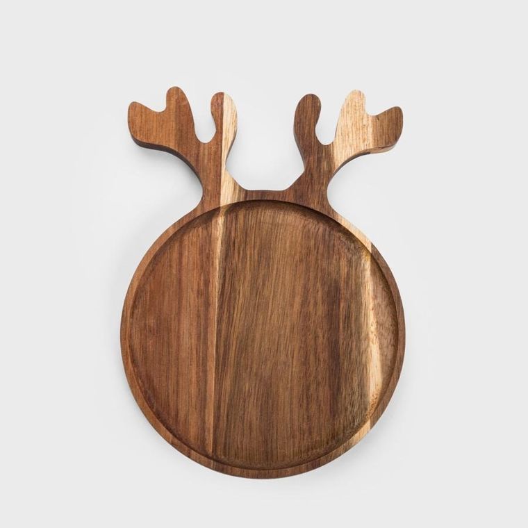 Homla, Xmas Mooka, deska do serwowania, renifer, 26-18 cm