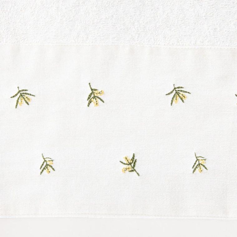Homla, York, ręcznik, z ozdobnym haftem, 70-130 cm