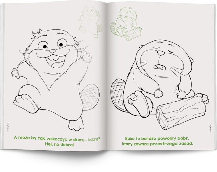 Hopnięci. Kolorowanka z naklejkami