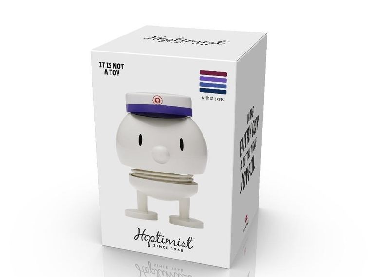 Hoptimist, Bumble, figurka, rozmiar S, Student, white, 26146