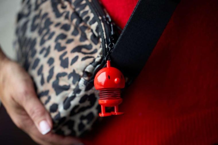 Hoptimist, Charm, zawieszka, czerwona