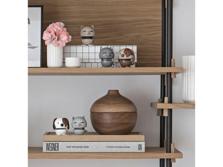 Hoptimist, Dog, figurka, white, rozmiar S