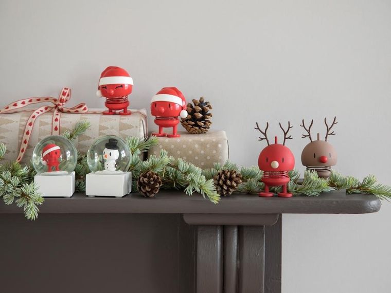 Hoptimist, figurka, Reindeer Bumble S, wiśniowy