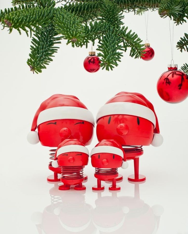 Hoptimist, figurka, Santa Bimble S, czerwony