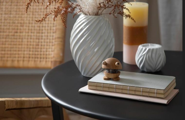 Hoptimist, Frog, figurka, oak, rozmiar S