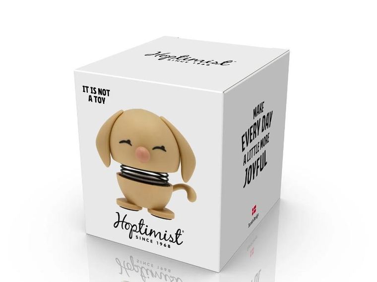 Hoptimist, Retriever XS, figurka, beżowa