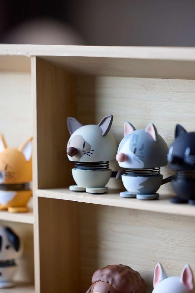 Hoptimist, Siamese XS, figurka, beżowa