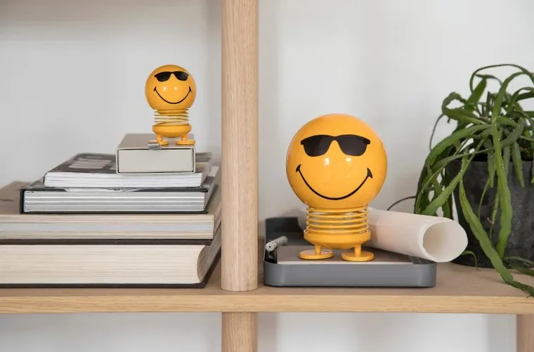 Hoptimist, Smiley Cool S, figurka, yellow