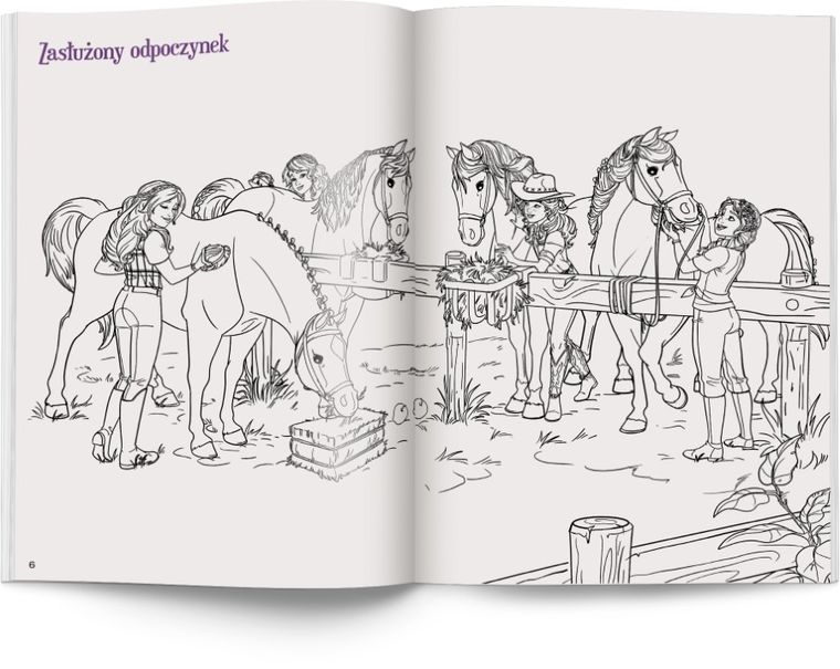 Horse Club. Moja kolorowanka