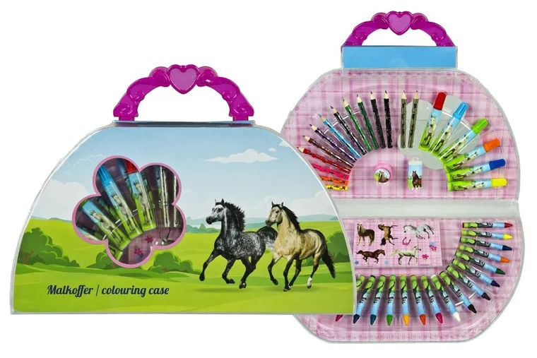 Horse Club, zestaw artystyczny, 51 szt.