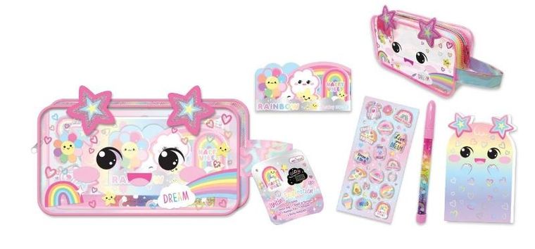 Hot Focus, zestaw do notowania w kosmetyczce, Gwiazdki