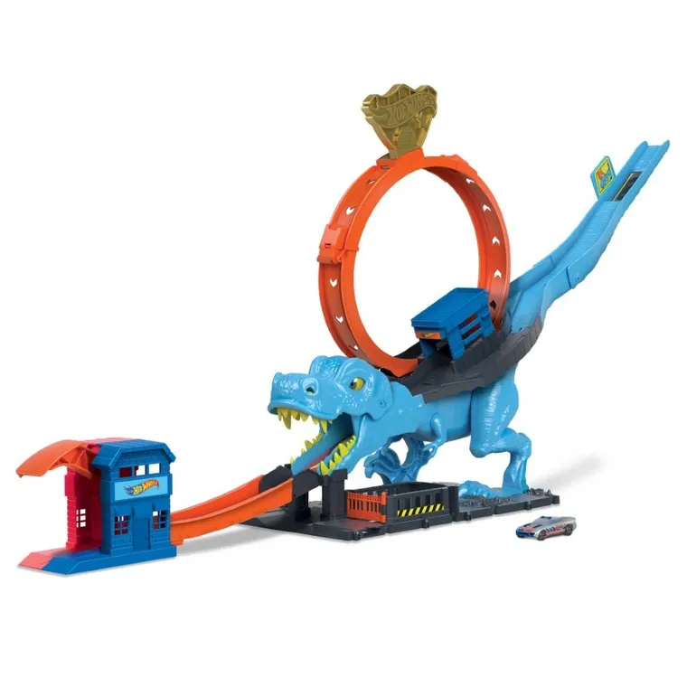 Hot Wheels City, Pętla T-rexa, zestaw do zabawy