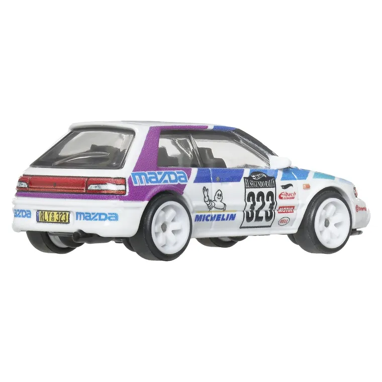 Hot Wheels, Kultowe auta, Mazda 323 GTR, pojazd, 1:64, JKF17