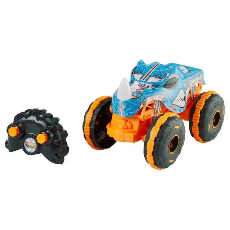 Hot Wheels, Monster Trucks, RC Rhinomite, pojazd zdalnie sterowany, 1:24