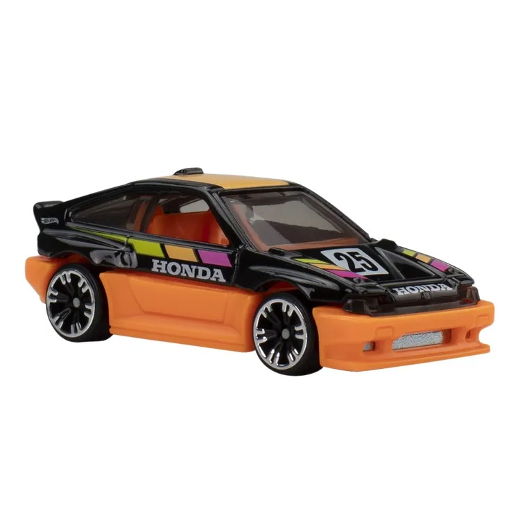 Hot Wheels, Neon Speeders, '85 Honda CR-X, pojazd, 1:64, JKX99