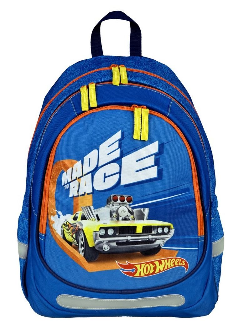 Hot Wheels, plecak szkolny, 2-komorowy