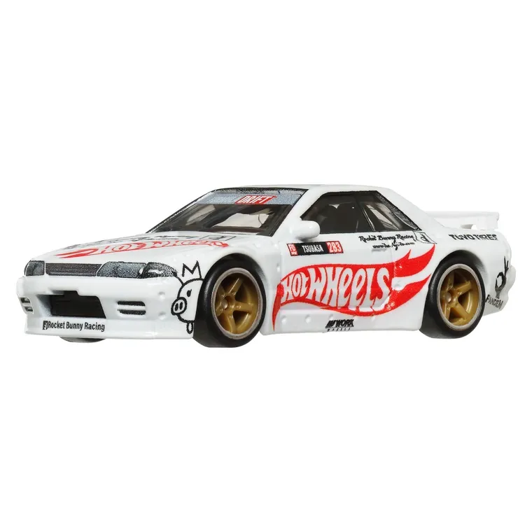 Hot Wheels, Premium, Kultowe auta, Nissan Skyline GT-R (R32) Pandem, pojazd, 1:64, HRV68