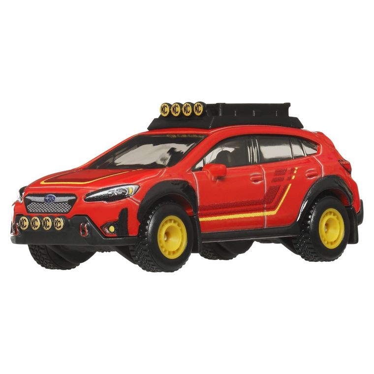 Hot Wheels, Premium, Kultowe auta, Subaru Crosstrek & 2018 Toyota 4Runner, zestaw 2 pojazdów, 1:64, JBK98