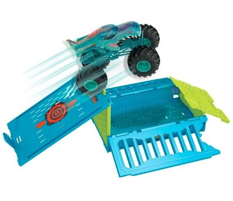 Hot Wheels, Przenośny zestaw kaskaderski Mega Wrex