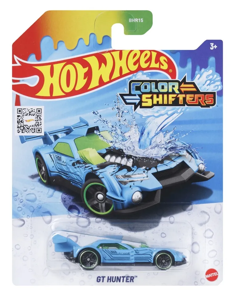 Hot Wheels, samochodzik Color Shifters zmieniający kolor, 1 szt.