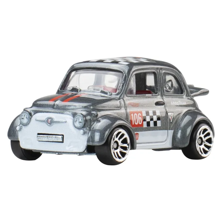 Hot Wheels, Silver Series, '60 Fiat 500D Modificado, pojazd, 1:64, JKX70