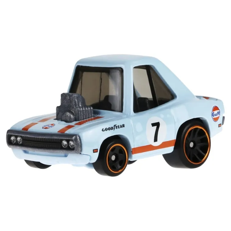 Hot Wheels, Tooned Gulf Racing, '70 Dodge Charger, samochodzik