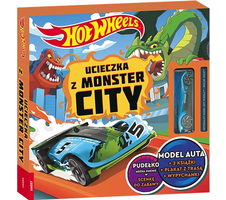 Hot Wheels. Ucieczka z Monster City z ABM-1601