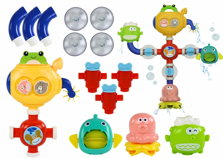 Huanger, zabawka do kąpieli, robot przelewowy