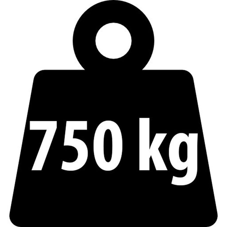 Humberg, regał metalowy, magazynowy, 2w1, 150-75-30 cm, 750 kg