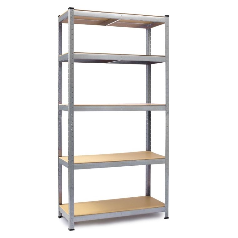 Humberg, regał metalowy, magazynowy, 2w1, 180-100-50 cm, 875 kg