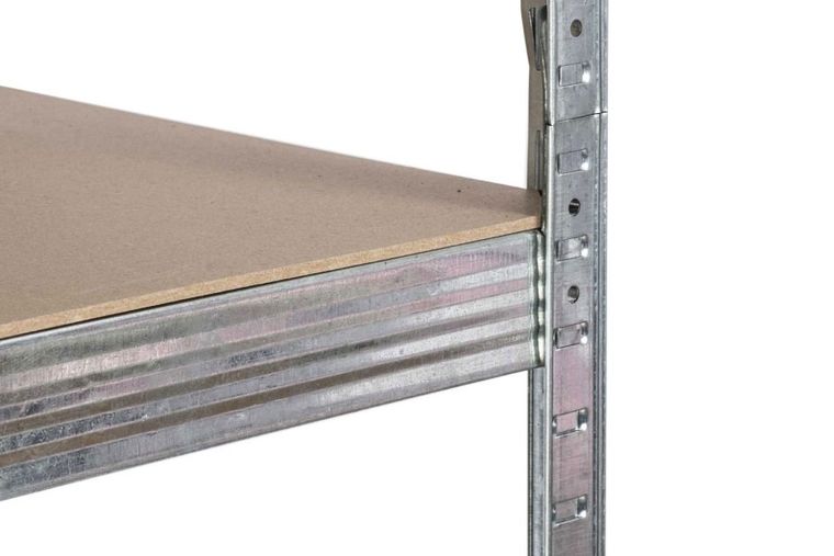 Humberg, regał metalowy, magazynowy, narożny 180-90-40 cm, 875 kg