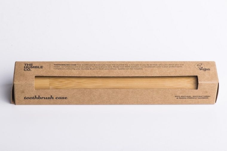 Humble, etui na szczoteczkę z drzewa bambusowego