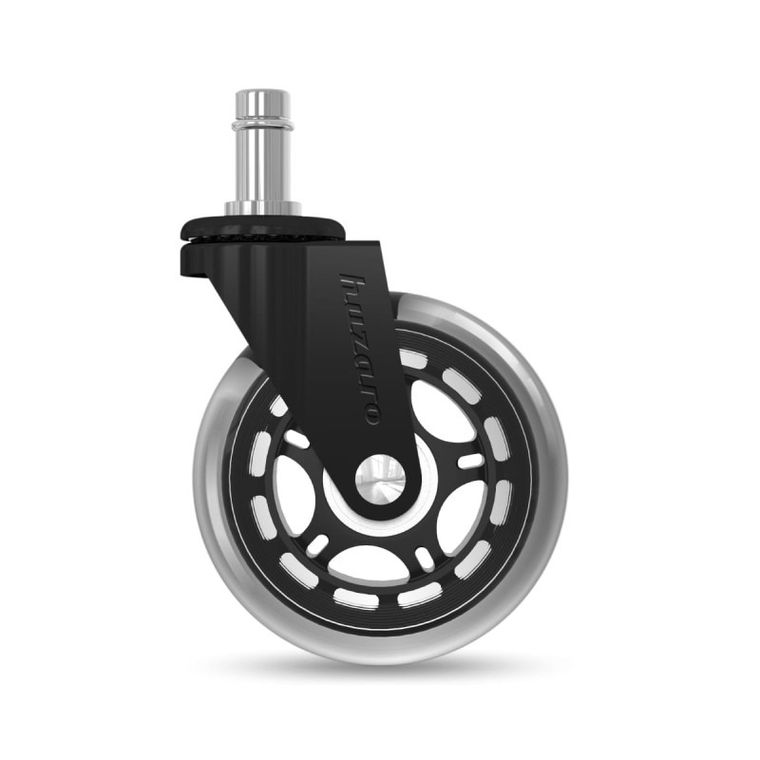 Huzaro, Casters 2.0, kółka do fotela, Black