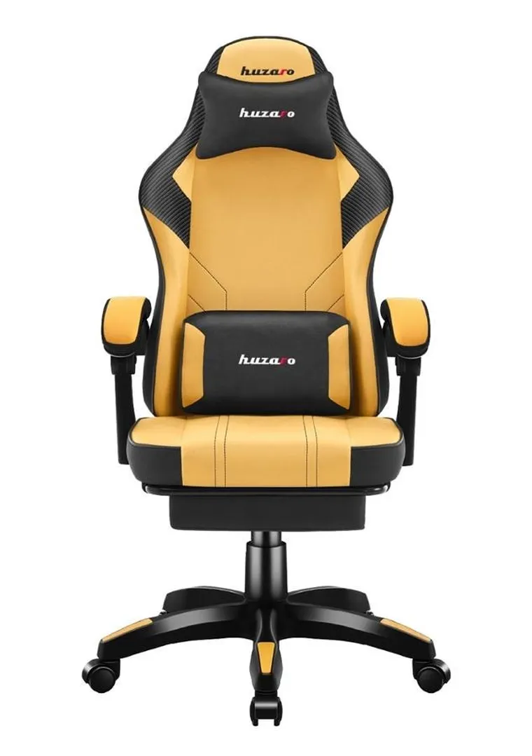 Huzaro, Force, 3.7, fotel gamingowy, yellow