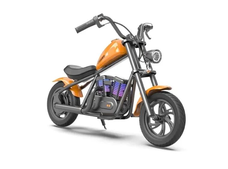 Hyper Gogo, Cruiser 12 Plus, motocykl elektryczny, pomarańczowy