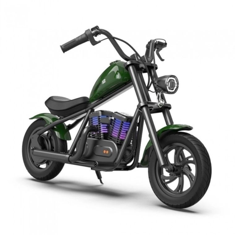 Hyper Gogo, Cruiser 12 Plus, Motocykl, pojazd na akumulator, zielony