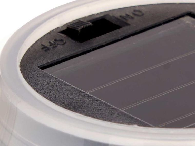 Ibergarden, solarna lampa ogrodowa stołowa, średnica 9,5 cm