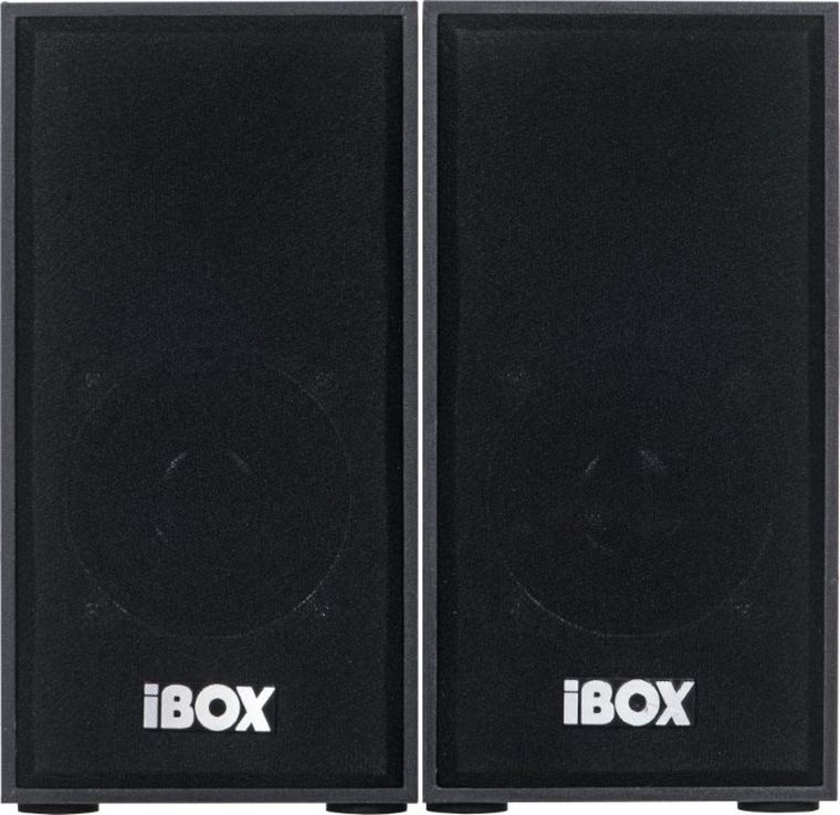 Ibox, IGLSP1B 2.0, zestaw głośników, ciemne drewno