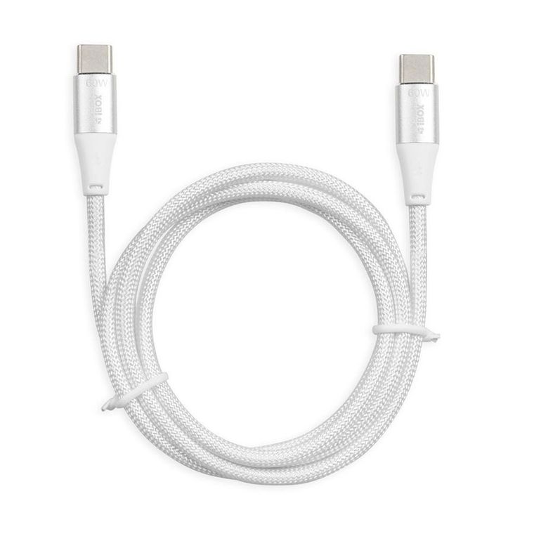 iBox, kabel USB typ-c, 60w, 2m, Pd/qc, biały