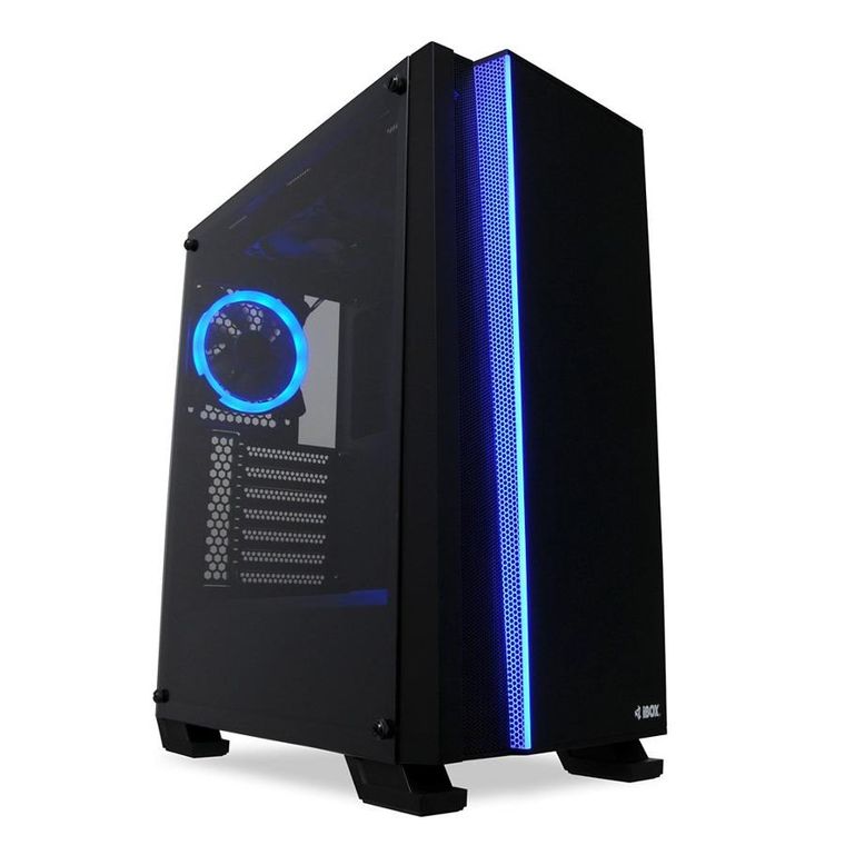 iBox, obudowa, WIZARD 4 GAMING OW4, ATX, czarny