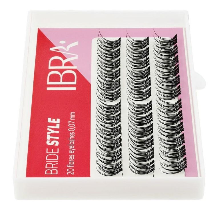 Ibra, Bride Style, kępki rzęs, 10mm