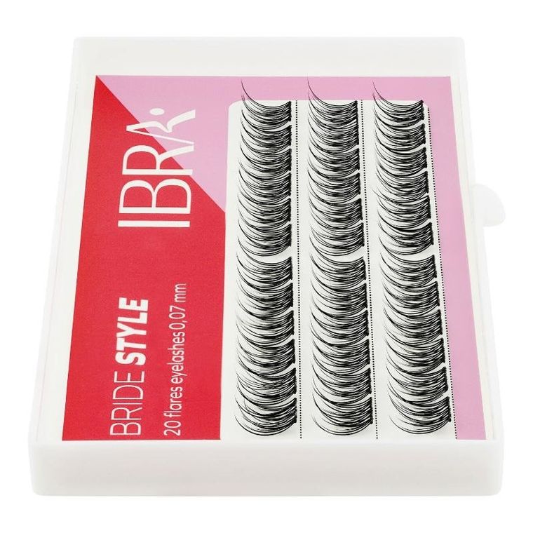 Ibra, Bride Style, kępki rzęs, 8mm
